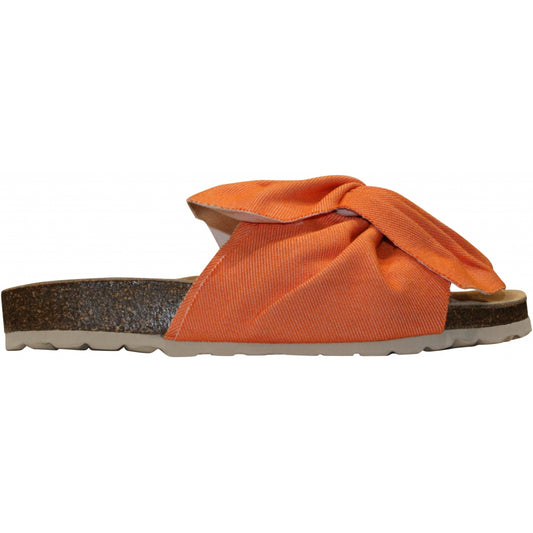 Original Sin EmmaOS RECYCLED Denim Sandals Orange