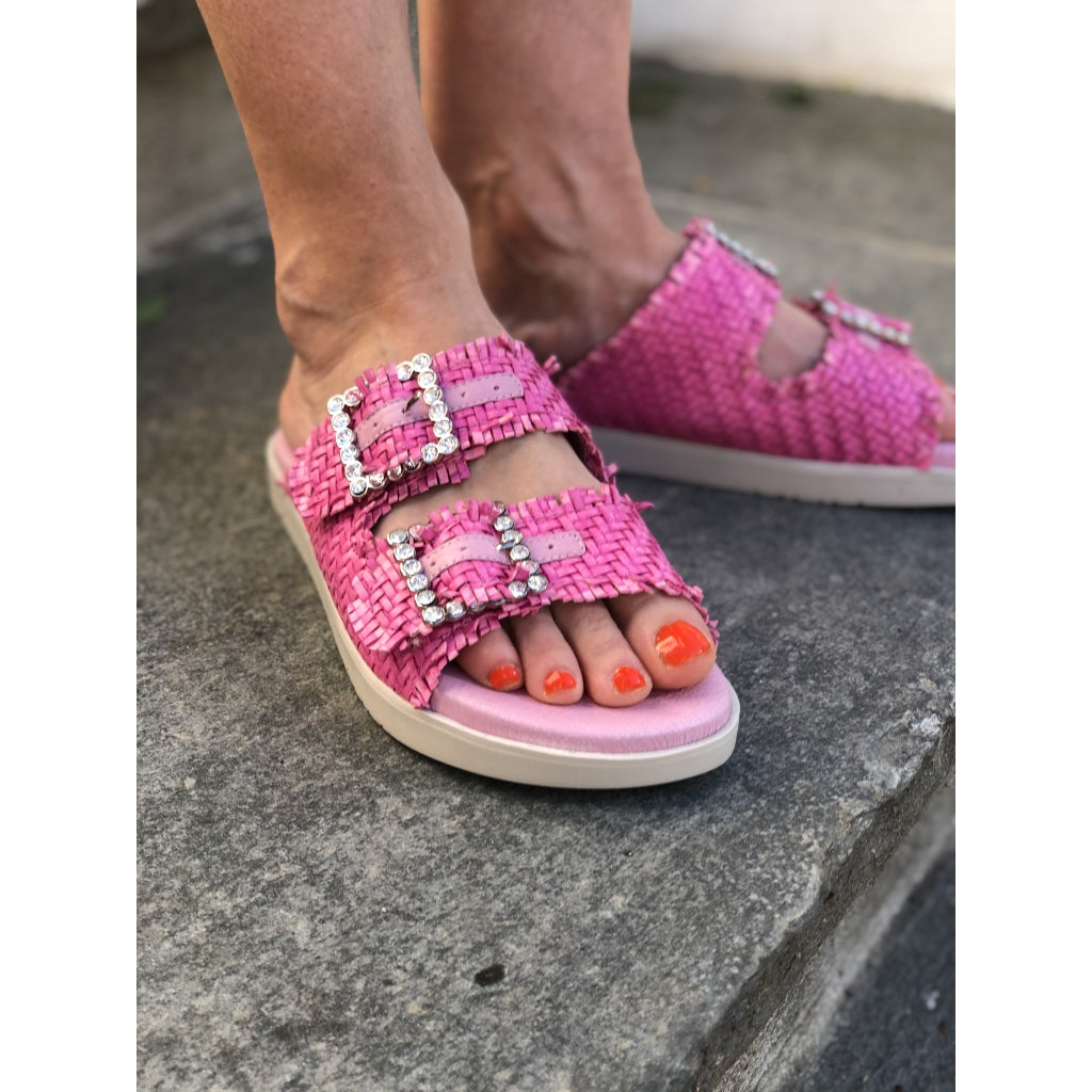 Original Sin NajaOS Sandals Pink