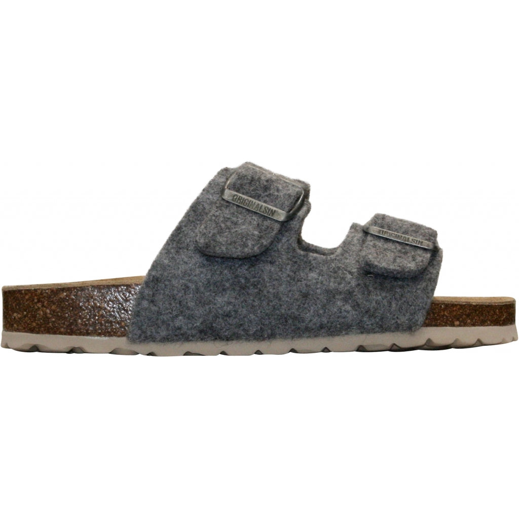 Original Sin SofieOS Wool Sandals Light Grey